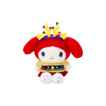 Sanrio My Melody Christmas Collection Compatible For Above 3 Years Old Audience Dolls Plush Doll 17cm Height