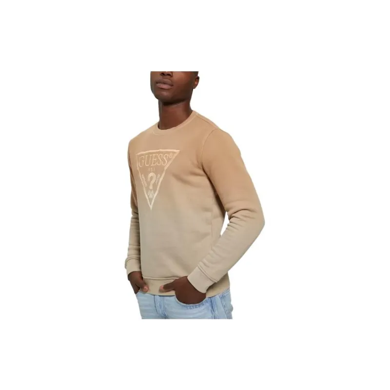GUESS Brun Ombre Sweatshirt Sweatshirt Men's Brown-2