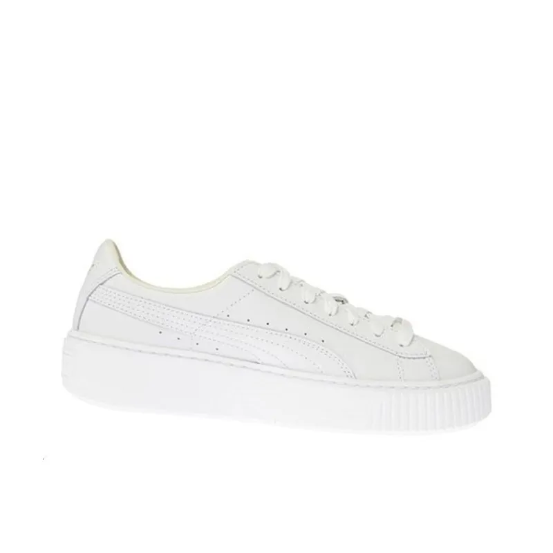 PUMA Basket Platform Core 'White Gold' Women's-1