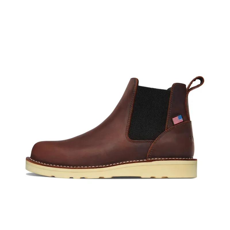 Danner Bull Run Crew Chelsea Boots Men's Brown-0