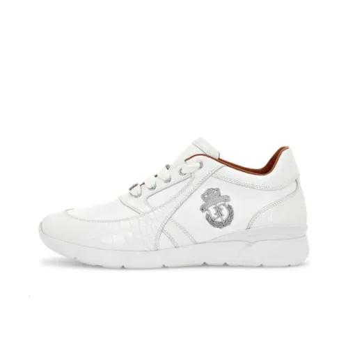 Billionaire Lifestyle Shoes Men Low-Top White