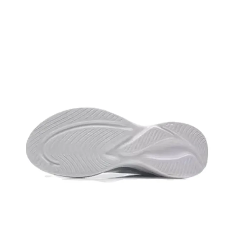 QIAODAN Cushioning Slip Resistant Support Low Top Running Shoes Men's Gray Black-3