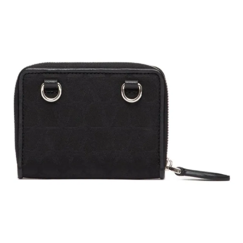 Valentino GARAVANI Fabric Wallet Men's Black-3
