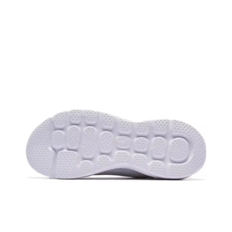 QIAODAN Slip Resistant, Abrasion Resistant, Breathable Low Top Sprint Running Shoes Women's White-4