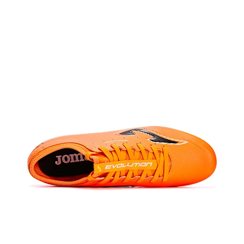 Joma MG Rubber Short Studs Anti Slip Wear Resistant Soccer Shoes Men's Orange-4