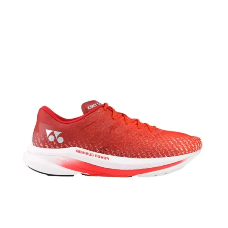 YONEX Abrasion Resistant Breathable Low Top Running Shoes Men's Red-1
