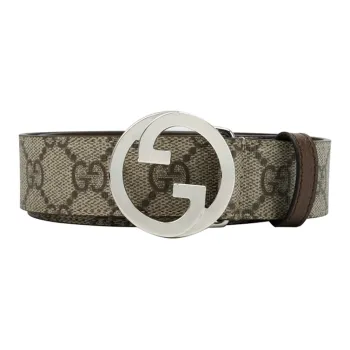 GUCCI Interlocking G Belt Monogram Gg Plus