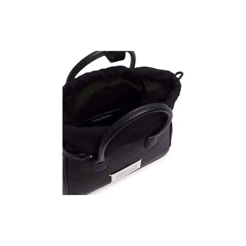 Maison Margiela 5AC Calfskin Shoulder Bag, Crossbody Bag, Handbag Women's Black-2