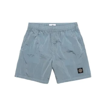 STONE ISLAND Casual Shorts Men's Light Blue