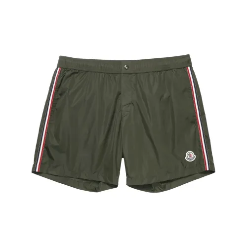 Moncler Swimming Shorts Men Olive Green