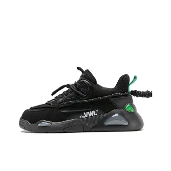 VWL Twt Breathable Mid Top Casual Shoes Unisex Black