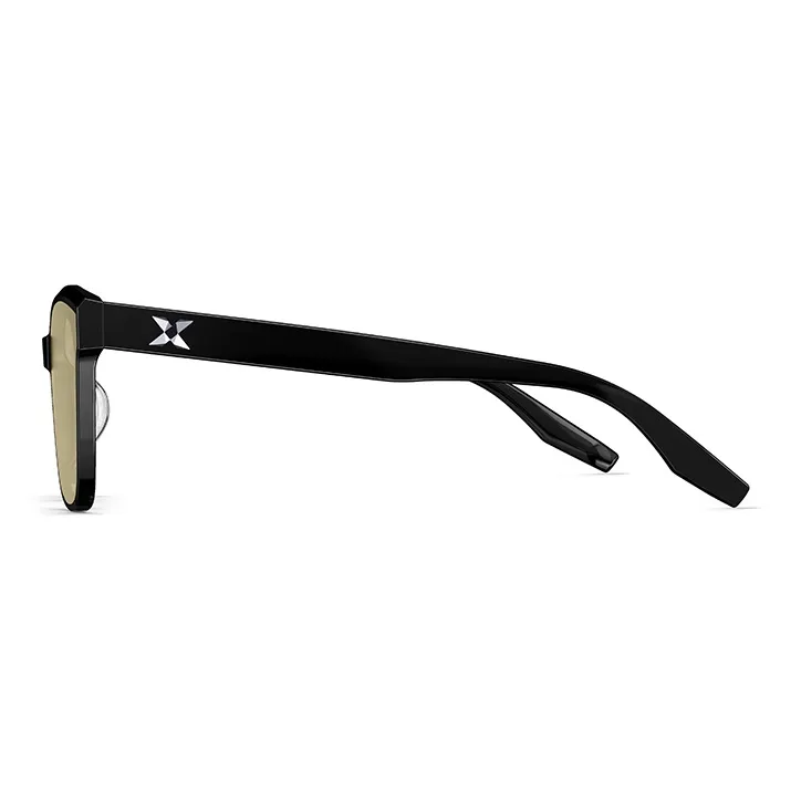 MOLSION Plate Frame Square Sunglasses Unisex Multicolor-1