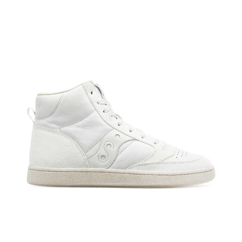 saucony Jazz Court High Premium 'Triple White'-1