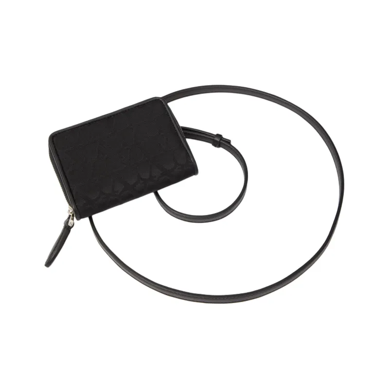 Valentino GARAVANI Fabric Wallet Men's Black-4