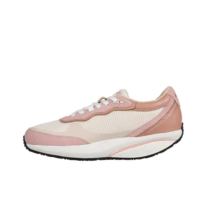 MBT Outdoor Shoes Women's Low Top Light Yellow/Pink-0