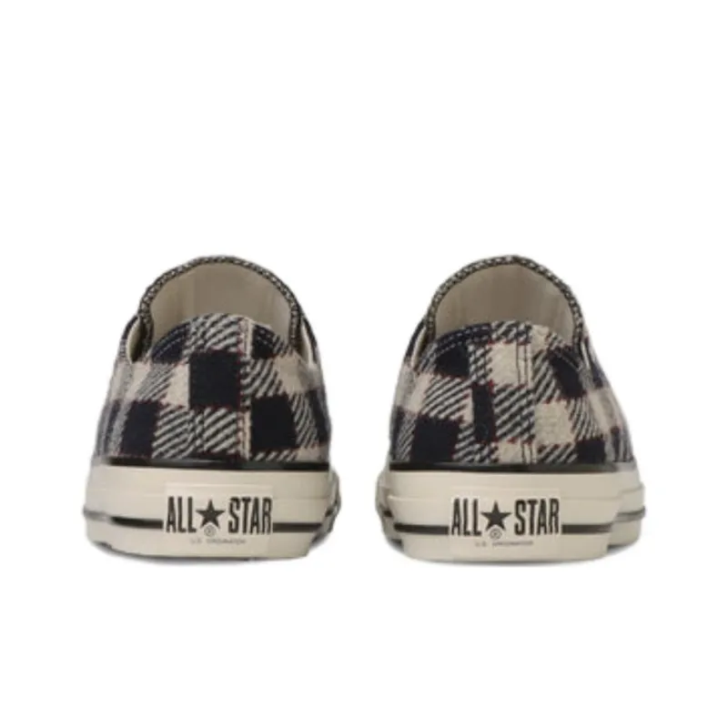 Converse All Star Us Wool Plaid Ox 'Black White'-6