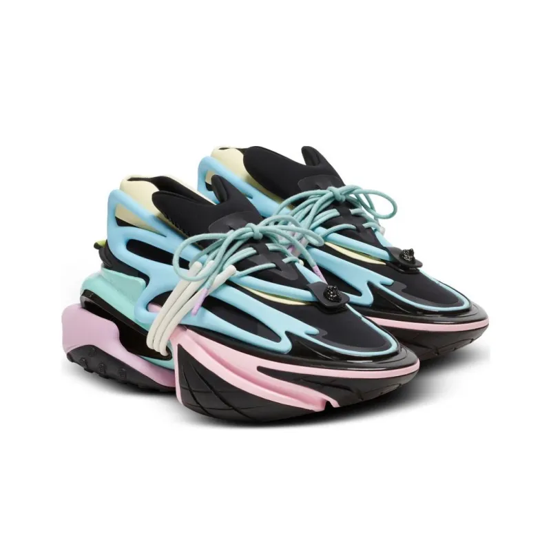 BALMAIN Unicorn Unicorn Low-Top Casual Shoes Men's Multicolor-1