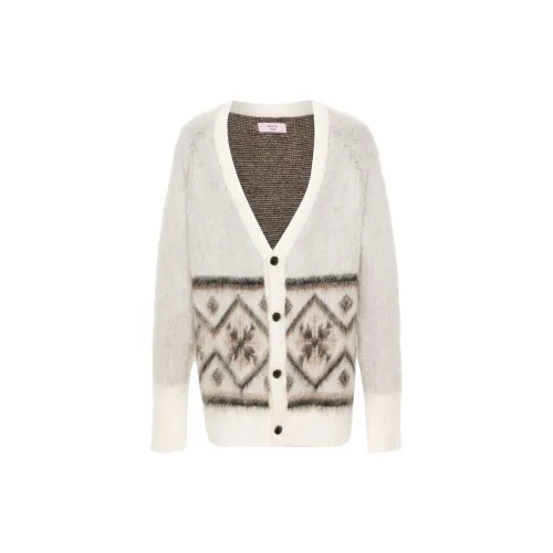 Martine Rose Brushed Fair Isle-intarsia Cardigan