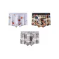 3 Pack (008 Square Man+006 Multicolor Painting+003 Gray Comics)