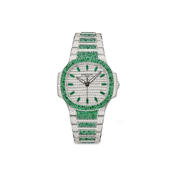 PATEK PHILIPPE Sports Elegant Collection Automatic Mechanical Movement Women's Watch Watch 35.2mm Silver Dial-0