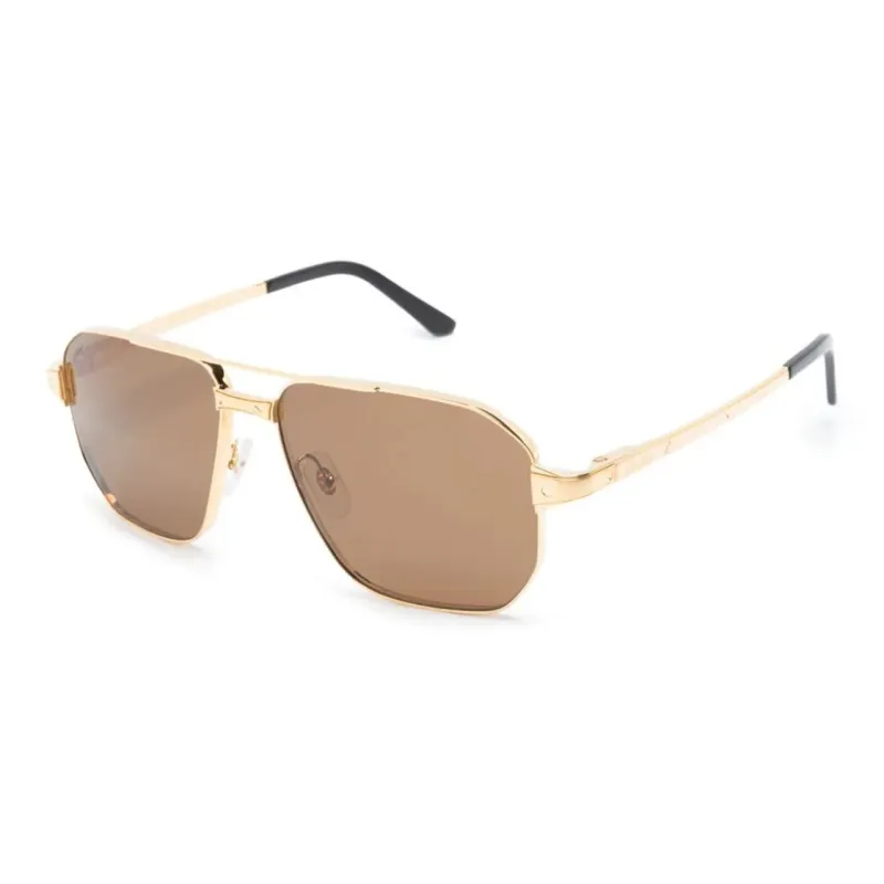 Cartier Aviator Frame Sunglasses-0