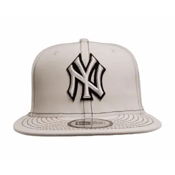 New Era Cotton Baseball Caps Unisex Beige