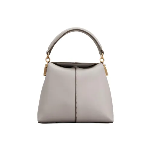 TOD'S Leather Messenger Bag, Tote Bag, Shopping Bag, Shoulder Bag, Crossbody Bag, Handbag Extra Small Women's Gray