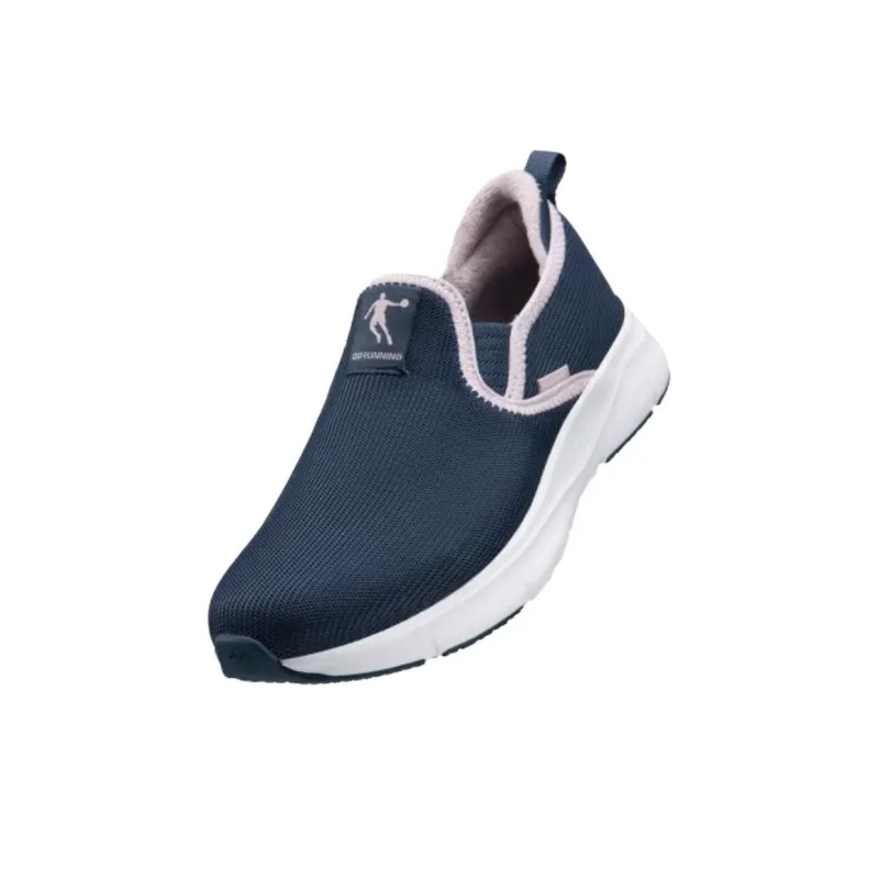 QIAODAN Cushioning, Wear Resistant Low Top Running Shoes Women's Blue Purple-2