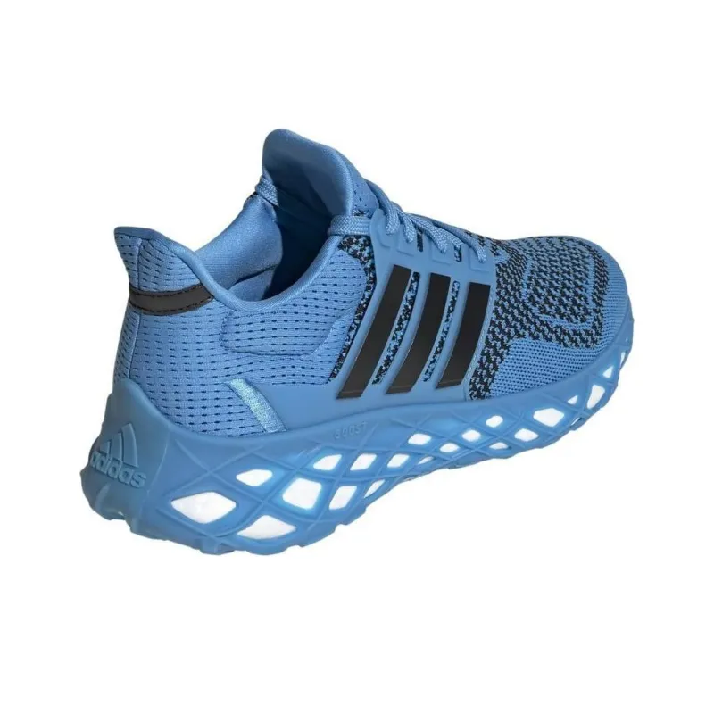Adidas Ultraboost Web Cushioning Low-Top Running Shoes Men's Blue Black-2
