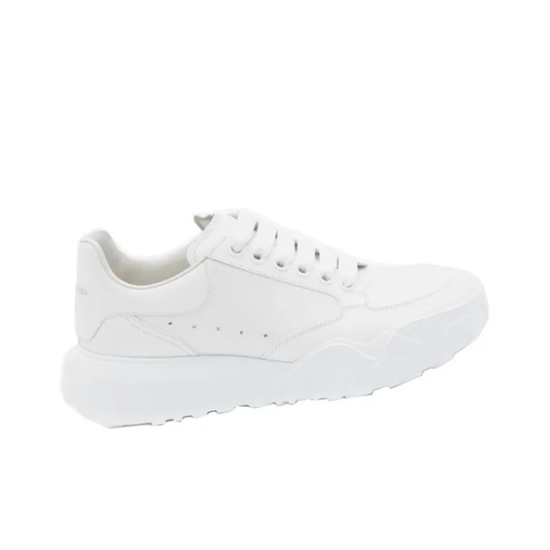 Alexander McQueen Court Trainers White Leather Women's-1