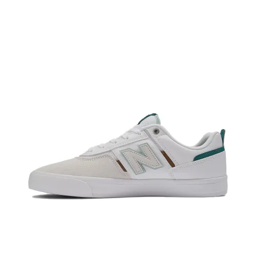 New Balance Numeric Jamie Foy 306 Lightweight And Breathable Low Top Skateboard Shoes Unisex White Blue