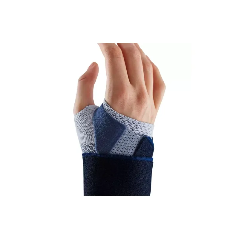 BAUERFEIND Basketball Wristbands Protective Silver Titanium Gray-5