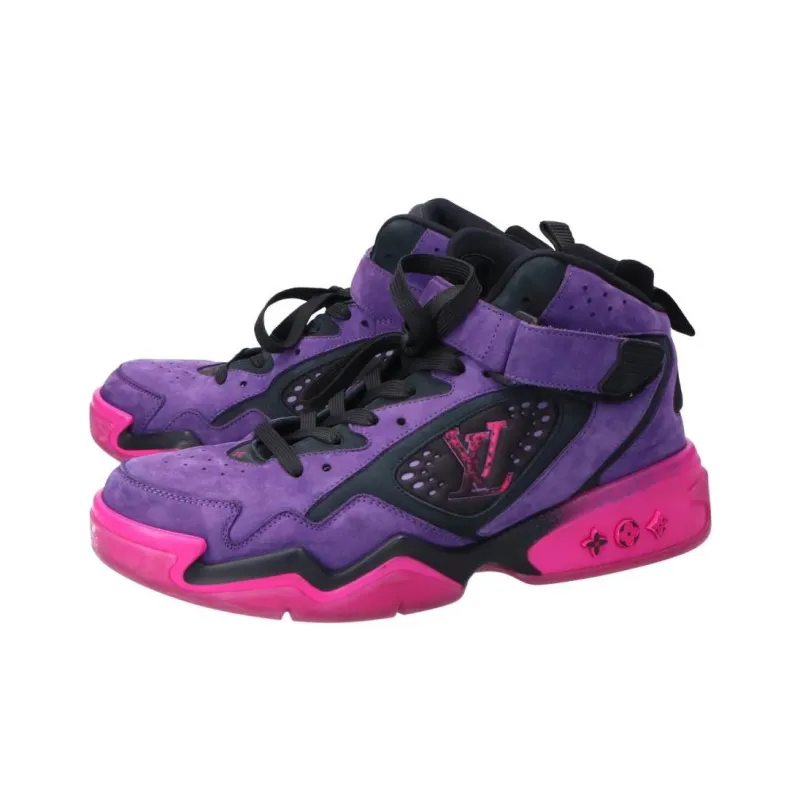 LOUIS VUITTON Trainer 2 Sneakers 'Purple'-1