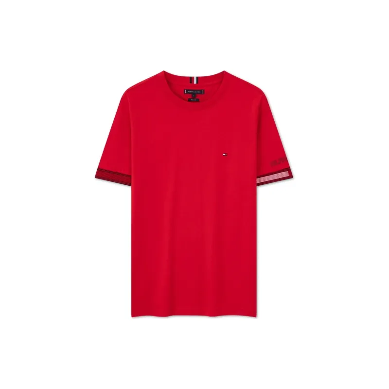 Tommy Hilfiger Logo-embroidered T-shirt-5