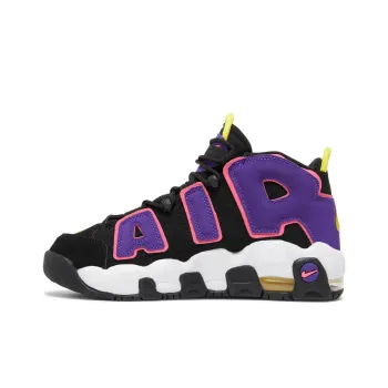 Nike Air More Uptempo Black Court Purple GS