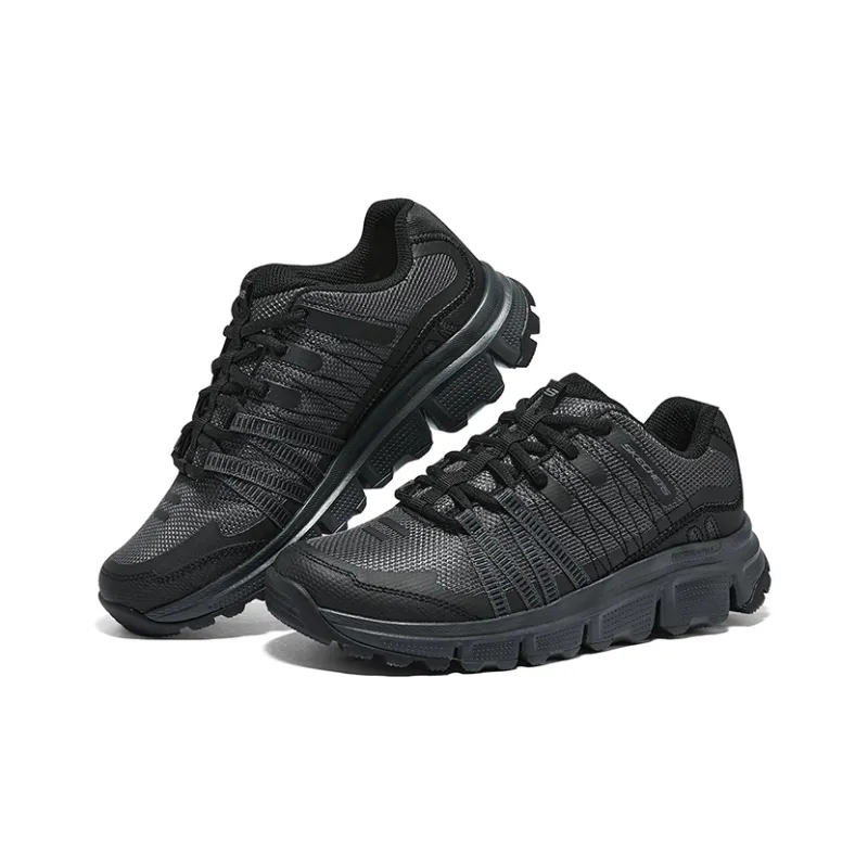 Skechers Summits AT Man Wild Wear resistant And Lightweight Low Top Outdoor Shoes Women's Gray Black-3