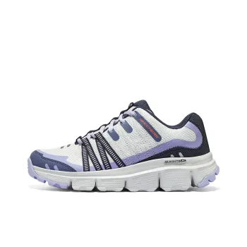 Skechers Summits AT Durable Breathable Low Top Casual Shoes Women's Blue Purple