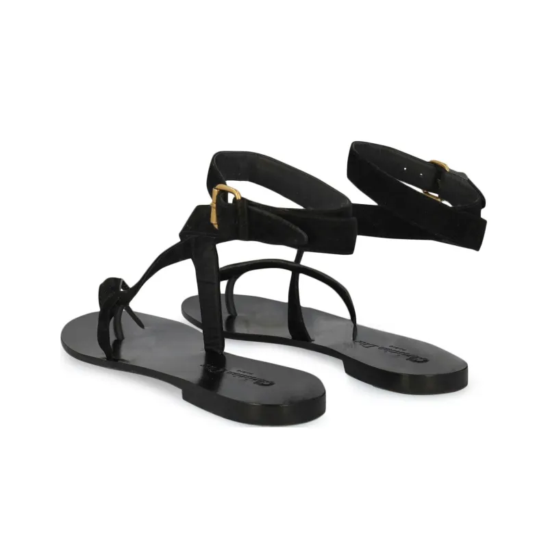 DIOR Poison-D Stylish Sandals Women's Black-1