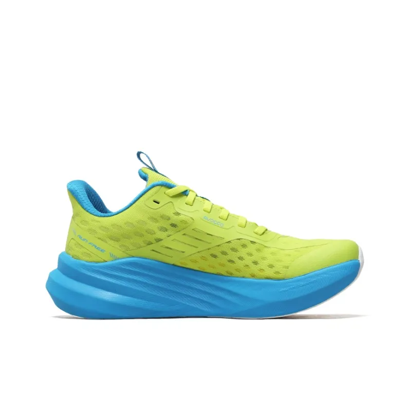 AVOCCO Ao Ge Fantasy Low Top Running Shoes Unisex Neon Yellow-1