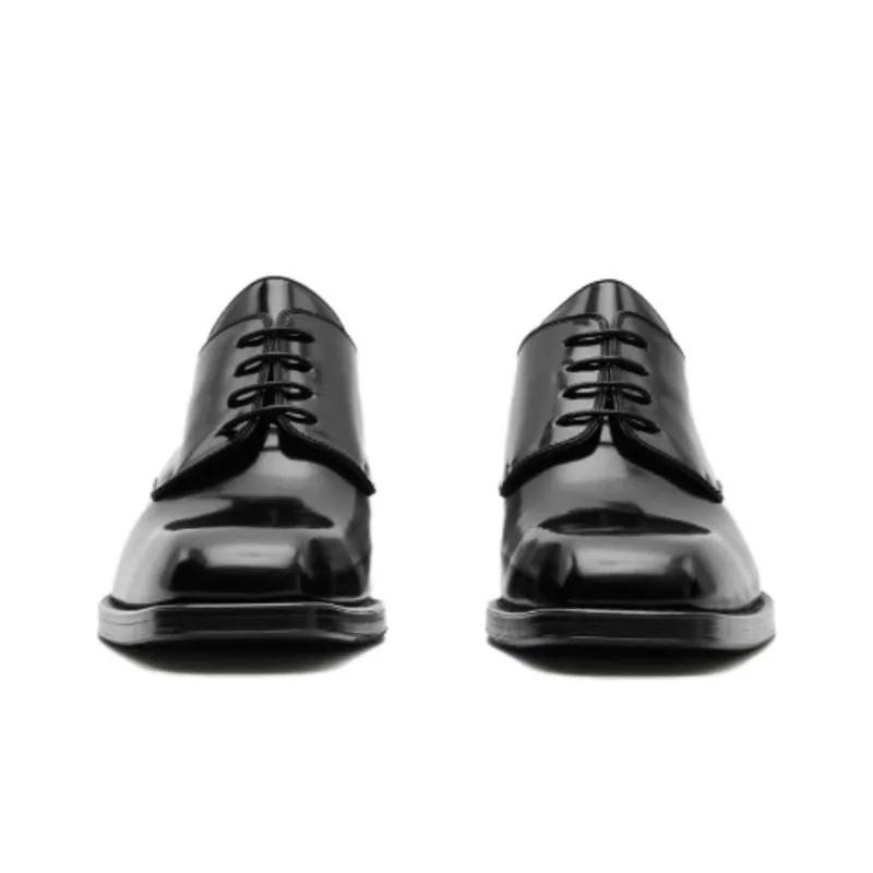 Burberry Patent-leather Derby Shoes-2