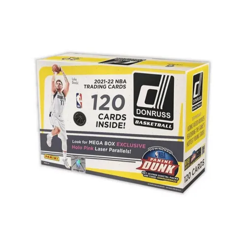 PANINI NBA Basketball Card 2021 22 Donruss Mega Box Durex Sports Cards 1 Box Included