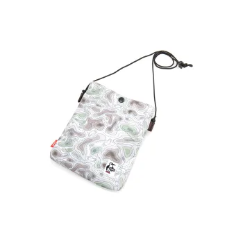 CHUMS Oxford Crossbody Bag, Shoulder Bag Unisex Brown & White