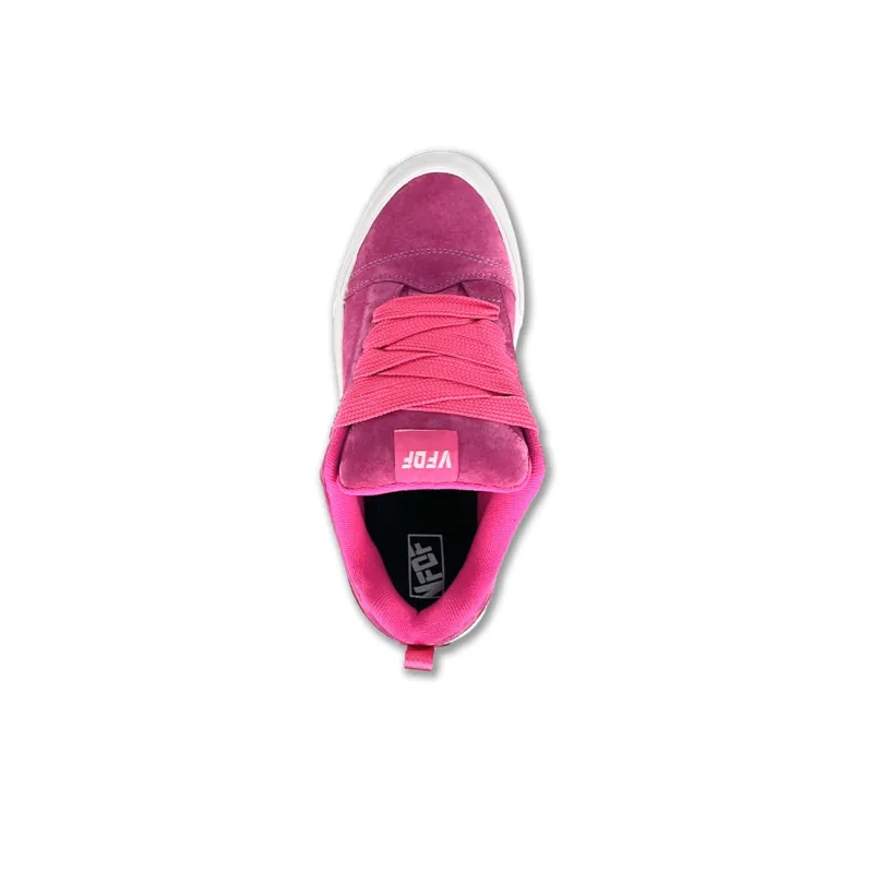 VFDF Puffy Shoes Low Top Skateboard Shoes Unisex Dragon Fruit Pink-3