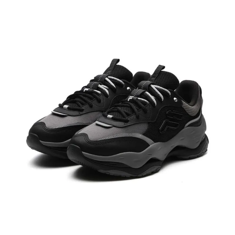 FILA FUSION Cheese Sneakers 'Black'-1