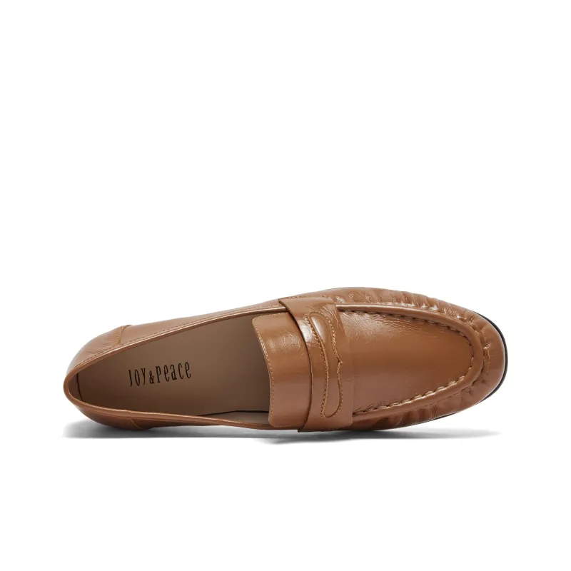 Joypeace Soft European Bag Loafers 1.5cm Women's-9