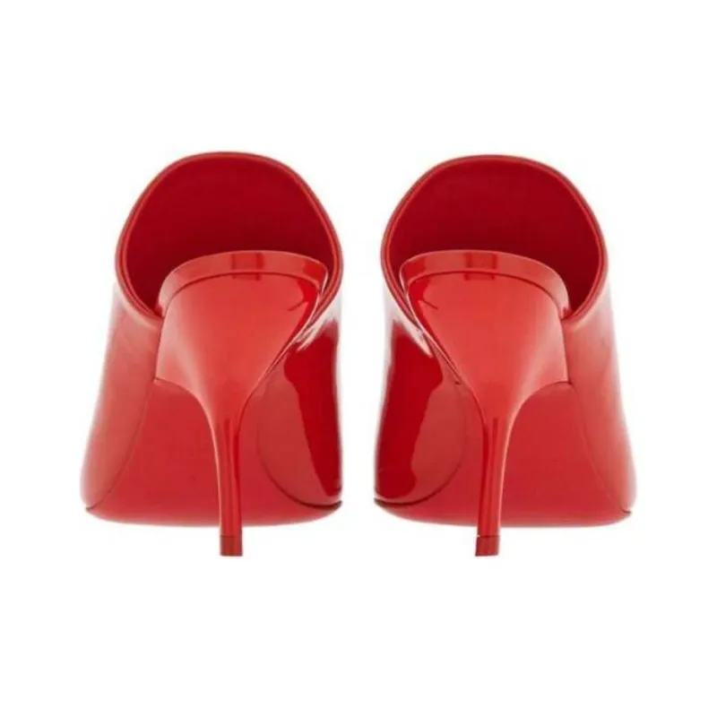 FERRAGAMO 85mm Open toe Slide Mules-4