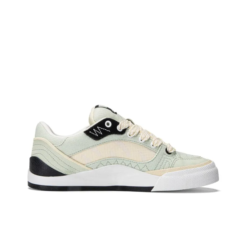 Kappa Anti Slip Wear Resistant Low Top Skateboard Shoes Unisex Green-1