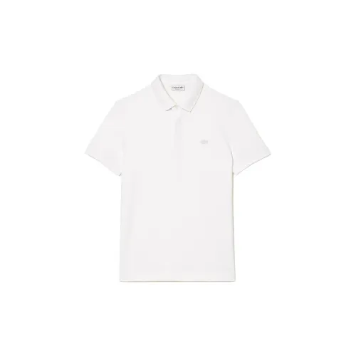 LACOSTE Polo Shirts Men White