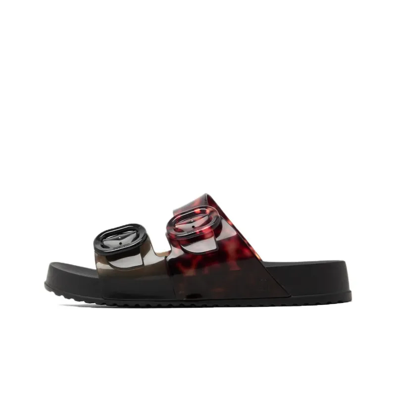 MELISSA Odor Resistant Slide Slippers Women's Black-0