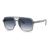 76043S2 R-Transparent Dark Gray Frame+Dark Gray/Light Gray Temple[Non-Polarized]